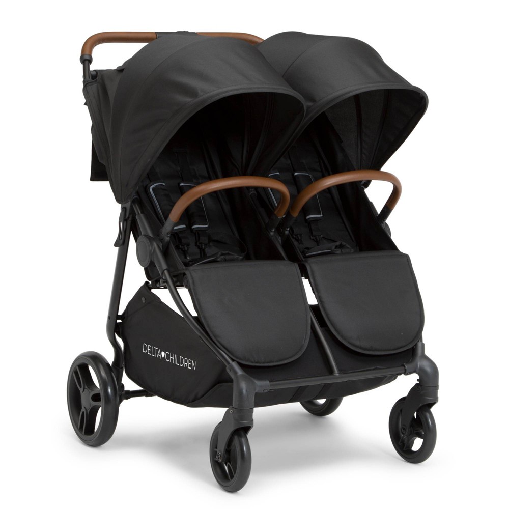 Delta Children Cruzer Double Lightweight Stroller with Reclining Seat -  89036215
