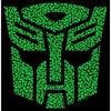 Juniors Womens Transformers St. Patrick's Day Cloverfield Autobot Logo T-Shirt - 2 of 4