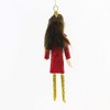 Italian Ornaments 7.0 Inch Sammie In Holiday Red Jacket Ornament Italian Diva Lady Tree Ornaments - 3 of 3