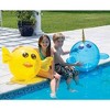 Swimline Inflatable Chick Beach Ball, Heavy-Duty Vinyl, Water and Beach Toy, 31.5" x 20", Yellow Chick, 1 Count - 3 of 3