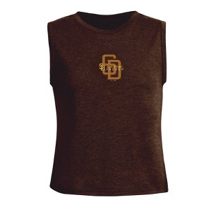 MLB San Diego Padres Women's Tank Top Tank Top - XL : Target