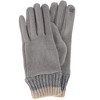 CTM Women's Knit Cuff Touchscreen Compatible Winter Gloves - 4 of 4