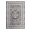 LunaLulinlk 8X10 Blue/Ivory /Medallion Non-Shedding Stylish and Stain Resistant Area Rug - 2 of 4
