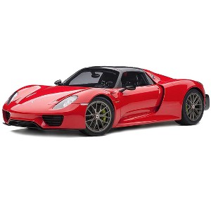 Porsche 918 Spyder Red 1/12 Model Car by Autoart - 1 of 4