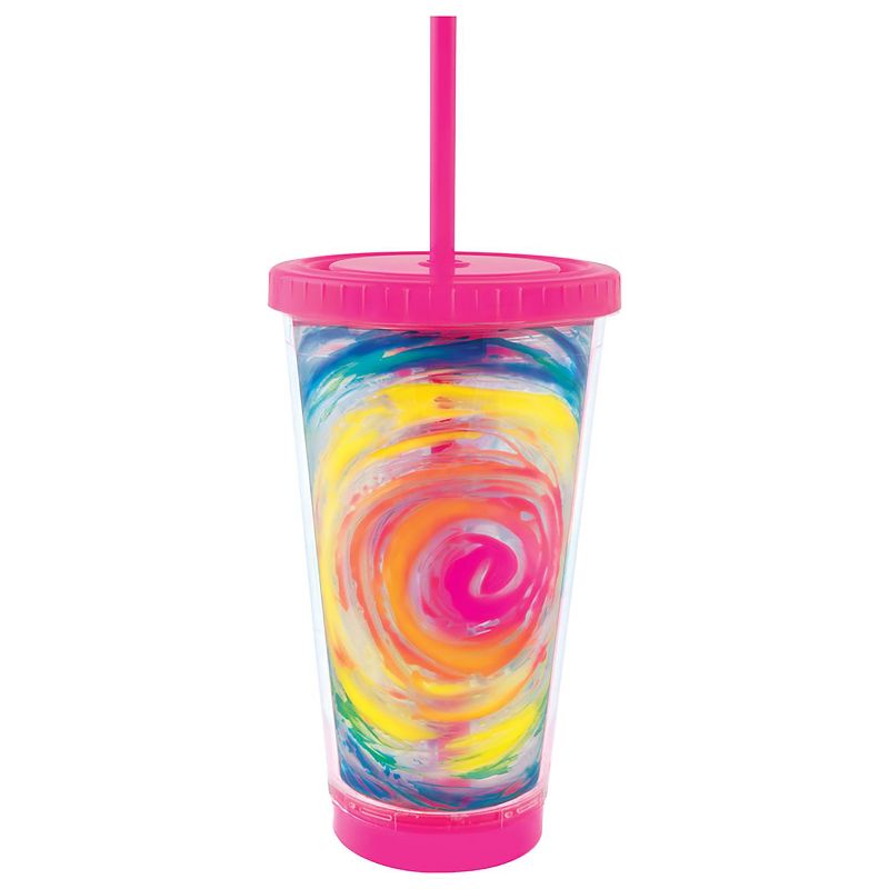 Fashion Angels Fashion Angels DIY Neon Tie Dye Tumbler Kit | Create Your Own Personalized Cup, 3 of 6