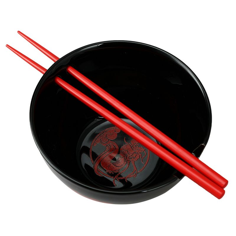 Disney Mulan 20 oz Ramen Bowl with Chopsticks, 4 of 7