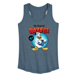 Women's - Disney - Quackateer Graphic Racerback Tank - 1 of 4