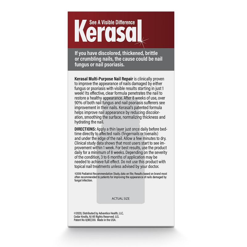 Kerasal Multi Purpose Fungal Nail Renewal Brush - 0.43 fl oz, 3 of 9