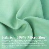 2 Pack Brushed Microfiber Super Soft Euro Pillow Shams, 26x26 Inches - NTBAY - 4 of 4
