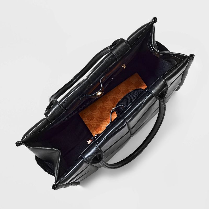 Large Boxy Tote Handbag - A New Day™, 5 of 12