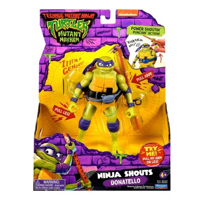 Teenage Mutant Ninja Turtles Donatello Action Figure with Sound Effects