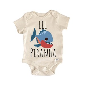 Piranha Fish Tropical Newborn Baby Onesie® Bodysuit GS1 - 1 of 4