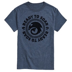 Men's - How to Train Your Dragon - Ready To Soar Short Sleeve Graphic T-Shirt - 1 of 4