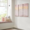 Gulches Gold Foil Abstract 3-Piece Canvas Wall Art Set - Luxe Elegance for Modern Spaces - 2 of 4