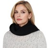 Anna-Kaci Solid Color Knitted Scarf Winter Neck Warm Wrap Stylish Cold Weather Accessory for Women - 2 of 4