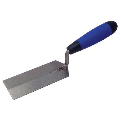 Westward  Margin Trowel,8inL,2inW,Carbon Steel 13P522