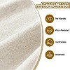 80" Linen Sofa, 3 Seater Sofa, Modern Couch and Sofa, Comfy Armrests and Seats and Backrests - 2 of 4