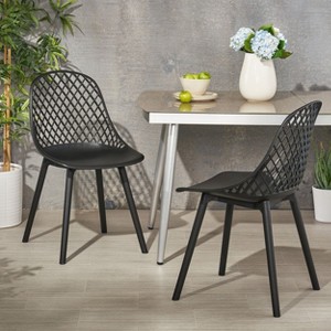 Set of 2 Lily Dining Chair-Christopher Knight Home - 1 of 4