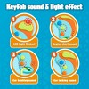 SYNCFUN Pretend Play Smart Phone, Keyfob Key Toy and Credit Cards Set, Kids Toddler Cellphone Toys, Toddler Birthday Gifts - 3 of 4