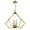 Livex Lighting Prism 5 - Light Chandelier in  Antique Brass - 2 of 4