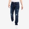 RAW X Men's Stretch Moto Denim Jeans(plus size pants in available) - 4 of 4