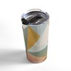 Little Arrow Design Co modern triangle mosaic multi Travel Mug 20 oz Stainless Steel Travel Mug - Deny Designs - 2 of 4