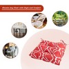 Aoodor Square Thick Dinning Chair Pads with Ties - Set of 2 - 4 of 4