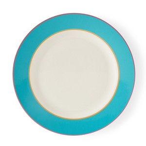 Kit Kemp by Spode Calypso 13" Serving Platter, Vibrant Colors, Porcelain, Dishwasher and Microwave Safe, Elegant Presentation - 1 of 4