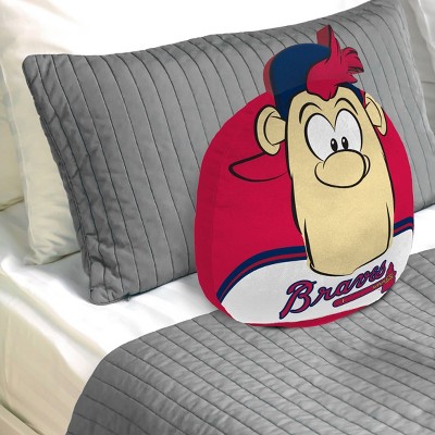 MLB Atlanta Braves Plushie Mascot Throw Pillow_2