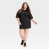 Women's Cap Sleeve Dream Jersey Midi Shirtdress - Wild Fable™ - 3 of 3