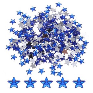 Unique Bargains Craft Embellishments Flat Back Jewelry Making Acrylic Star Rhinestone 200 Pcs - 1 of 4