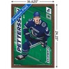Trends International NHL Vancouver Canucks - Elias Pettersson 19 Framed Wall Poster Prints - 3 of 4