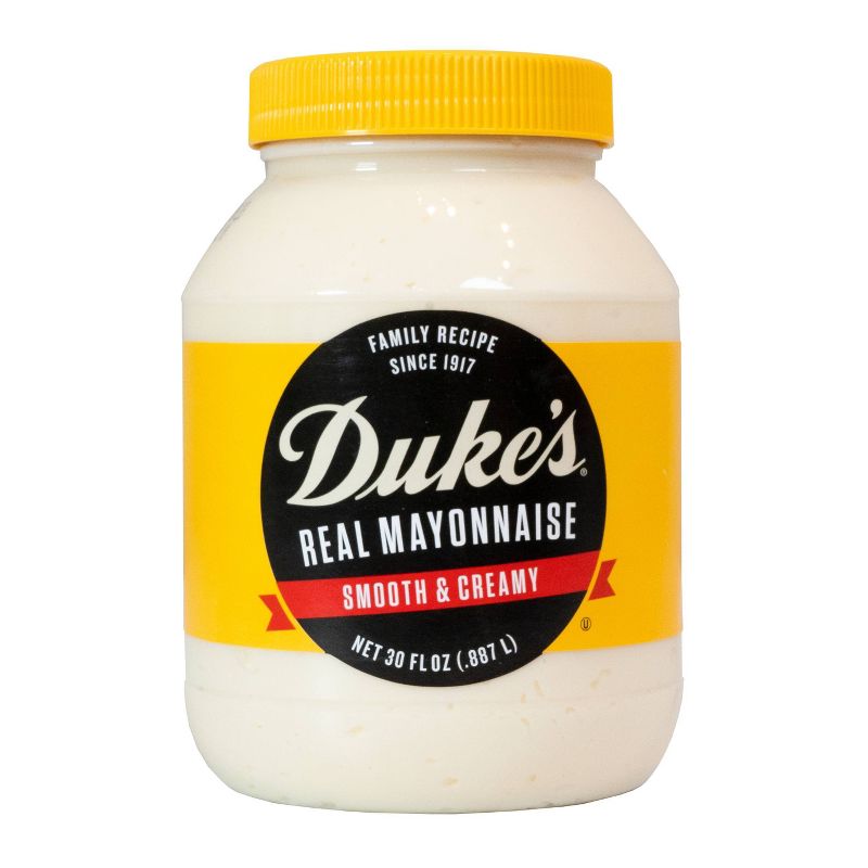 Duke&#39;s Real Smooth &#38; Creamy Mayonnaise 30 fl oz, 1 of 8