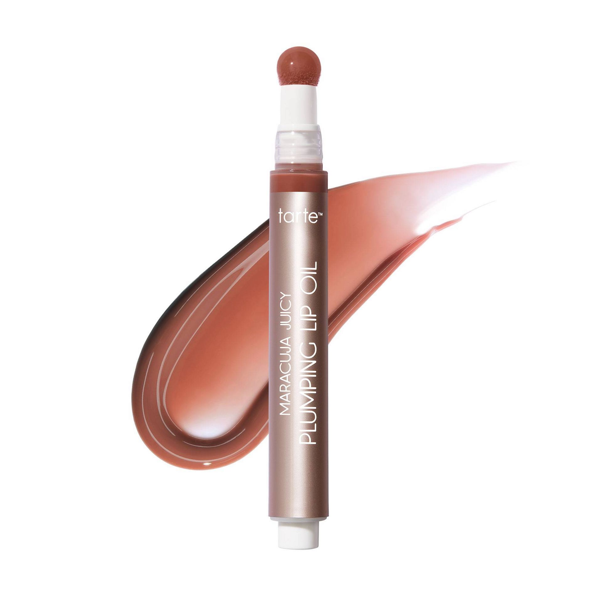 tarte Maracuja Juicy Plumping Lip Oil - Cinnamon - 0.091 fl oz - Ulta Beauty: Moisturizing, Shine Enhancing, Light Tones, Liquid