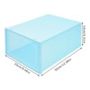 YIYIBYUS 24 Pack Plastic Stackable Foldable Shoe Storage Boxes - 3 of 4