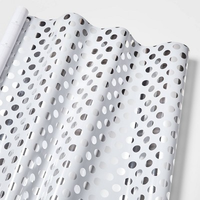 black and white polka dot wrapping paper target