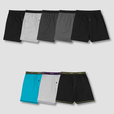 Hanes Men's P5 Knit Boxer Shorts +3 Bonus Xtemp Boxer Shorts