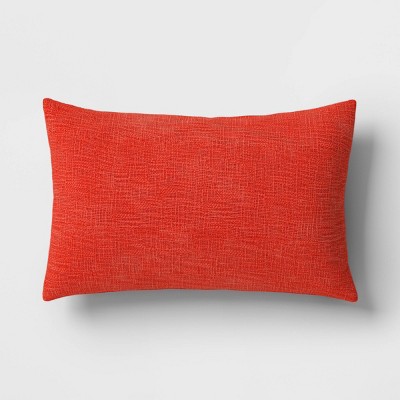 Lumbar Texture Cotton Pillow - Room Essentials™