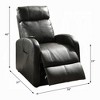 Faux Leather Power Motion Recliner with Lift, Senior-Friendly Electric Recliner Chair with Pocket Coil Seat - 2 of 4