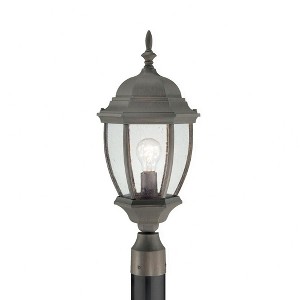 Thomas Lighting Covington 1 - Light Post Light in  Painted Bronze - 1 of 1