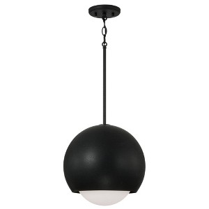Capital Lighting Dolby 1 - Light Pendant in  Black Iron - 1 of 4