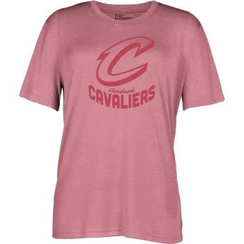 NBA Cleveland Cavaliers Women's Short Sleeve Vintage Logo Tonal Crew T-Shirt