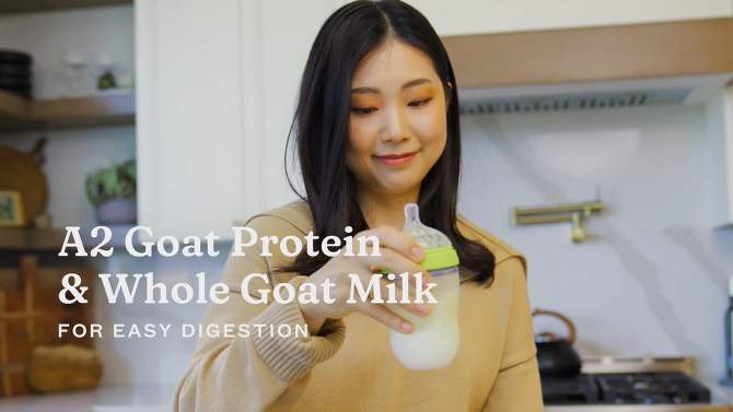 Bubs Stage 2 Goat Milk Based Powder Infant Formula - 28.2oz, 2 of 6, play video