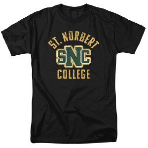 Men's St. Norbert College Official St. Norbert Green Knights Logo Adult T-Shirt - 1 of 4