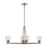 Craftmade Lighting Guiding Star 4 - Light Chandelier in  Satin Brass - 4 of 4