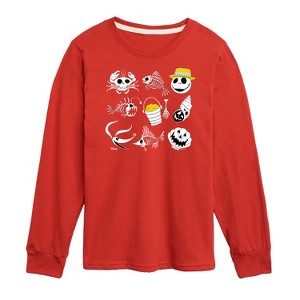 Boys' - Disney - Beach Crew Long Sleeve Graphic T-Shirt - 1 of 4