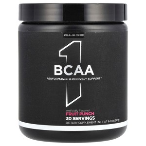 Rule One Proteins BCAA, Fruit Punch, 8.47 oz (240 g) - 1 of 3