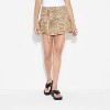 Women's Poplin Ruched Mini A-Line Skirt - Wild Fable™ - 2 of 3