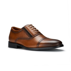 Ferro Aldo Mens Adam MFA19716 Cap-toe Elastic Oxford Dress Shoes - 1 of 4