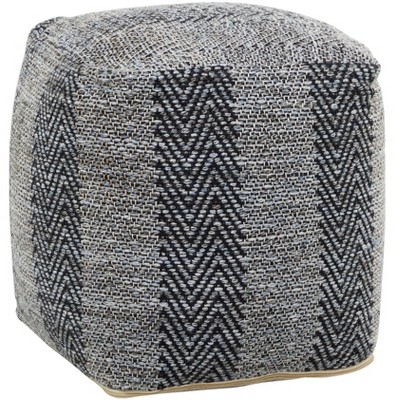 Bohemian Indoor/Outdoor Fabric Pouf - Olivia & May